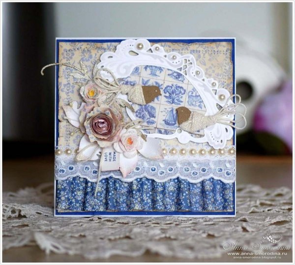 МК открытка Скрапбукинг