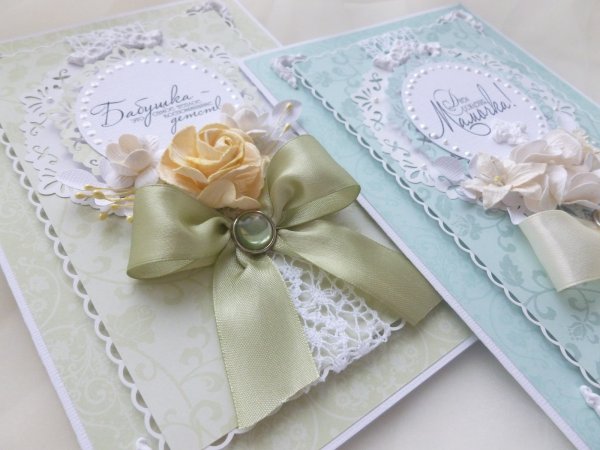 Открытки Скрапбукинг своими руками