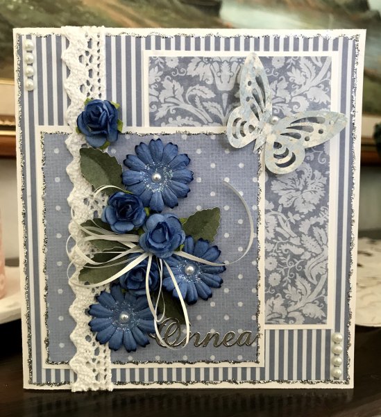 Открытка в стиле Скрапбукинг