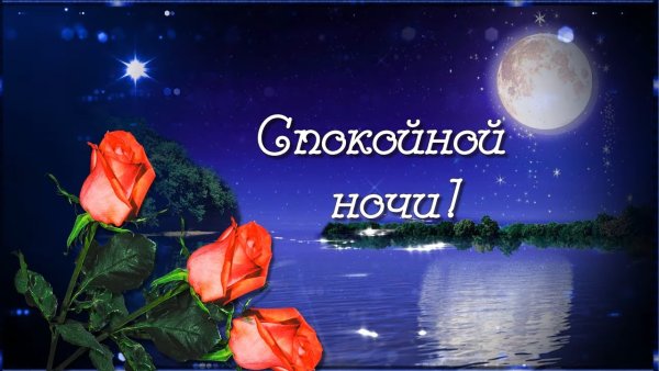 Спокойной тихой ночи