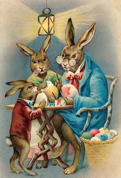 Винтажные зайчики