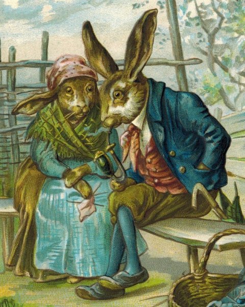 Винтажные кролики