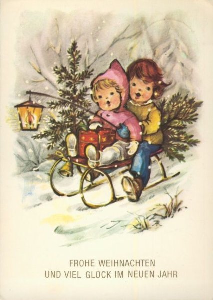 Frohe Weihnachten открытки