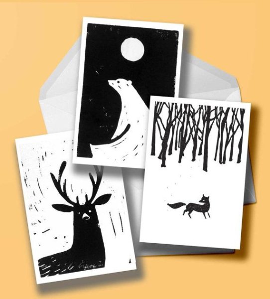 Оригинальные дизайнерские открытки