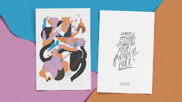 Современный дизайн открыток