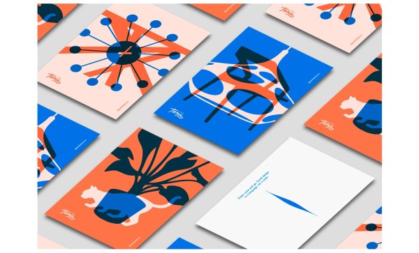 Графический дизайн открытки