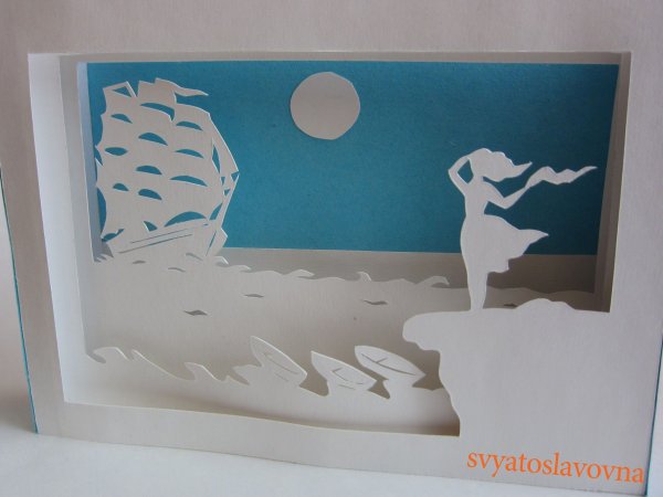 Бумажный туннель на день влюбленных