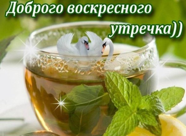 С добрым воскресным утром