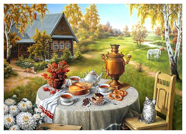 Доброе утро в деревне