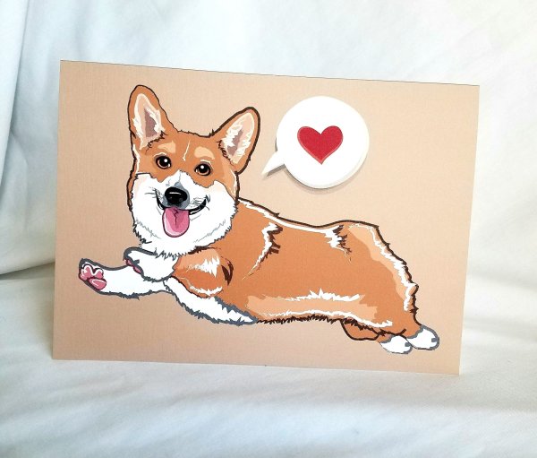 Корги с днем рождения