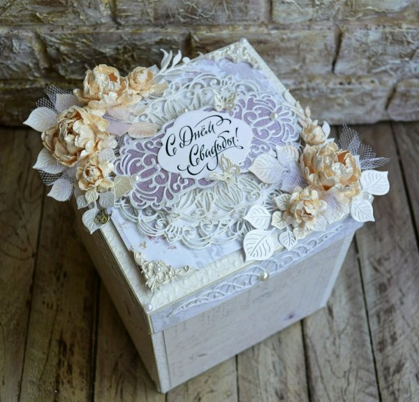 Коробочка для денег "свадьба"