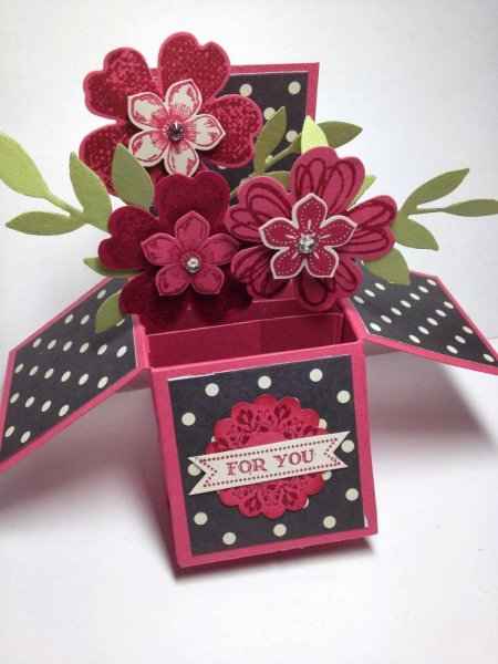 Раскладывающаяся открытка