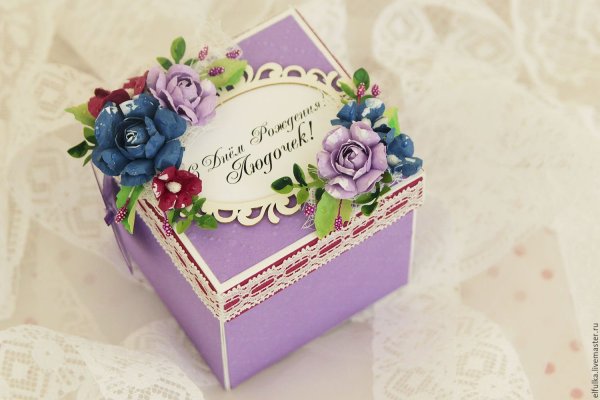 Коробочка с пожеланиями на день рождения