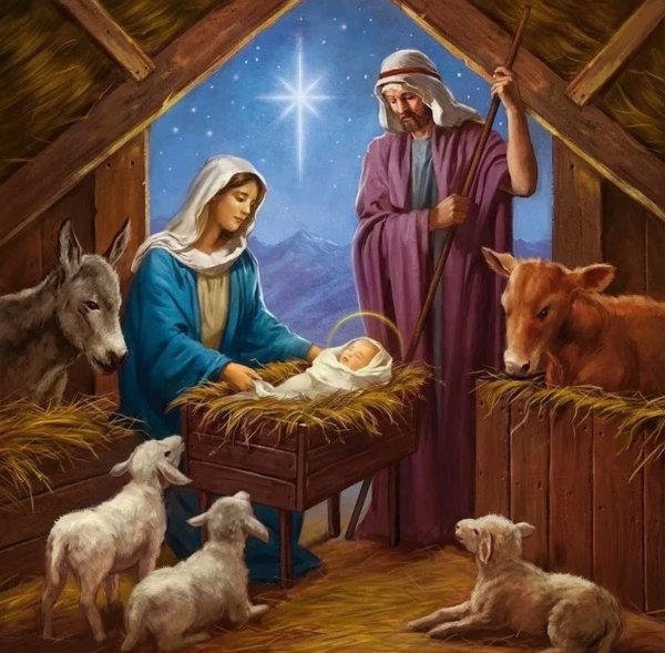 Рождение Иисуса Христа в вертепе
