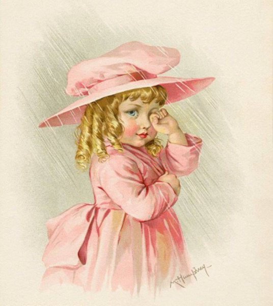 Винтажные открытки Maud Humphrey