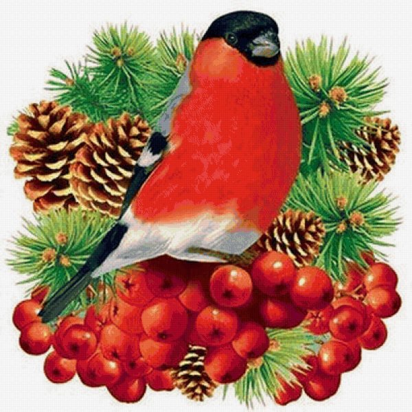 Новогодние Снегири