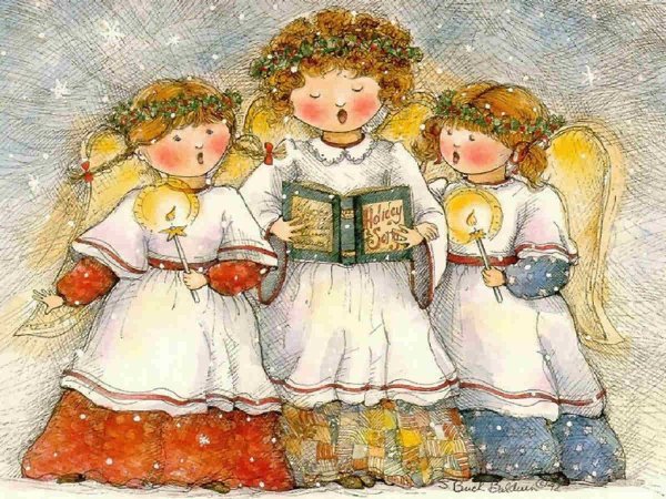 Коляда на прозрачном фоне