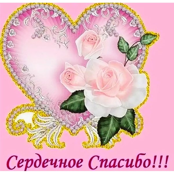 Сердечное спасибо