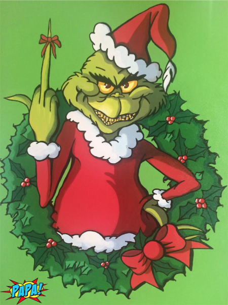 Гринч похититель Рождества арт