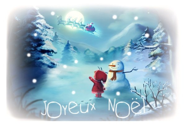 С Рождеством на французском