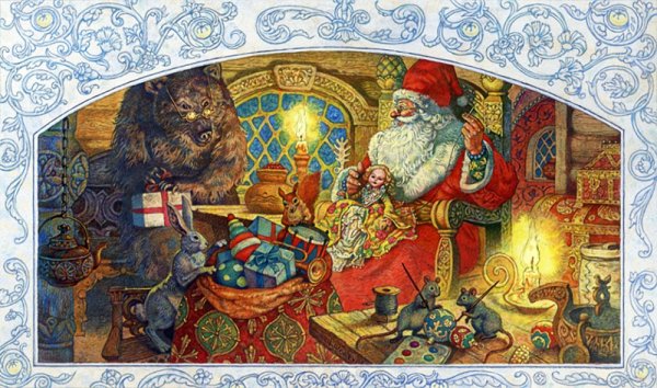 Антон Ломаев художник открытки