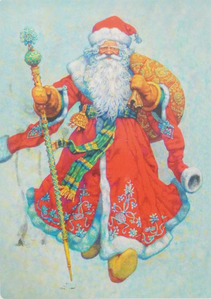 Ломаев художник новогодние тройка