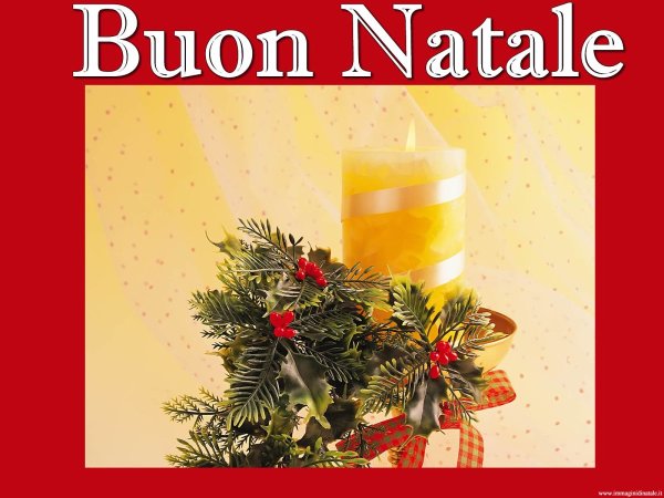 Открытки buon Natale на итальянском
