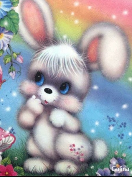 Зайчик анимация