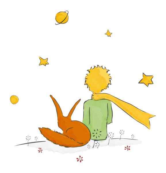 Маленький принц иллюстрации Экзюпери