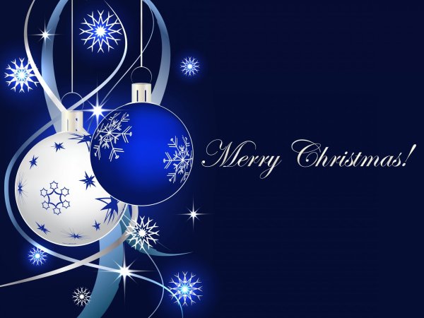 Строгая Новогодняя открытка