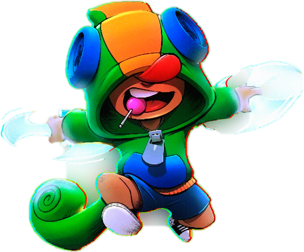 Стикеры БРАВЛ старс Леон