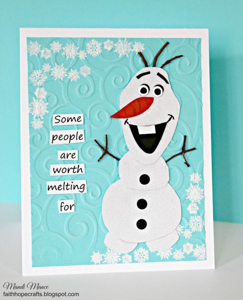 Подарок от снеговика тик так