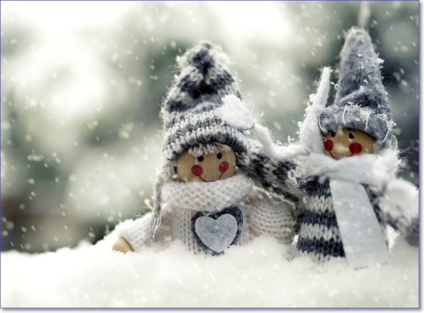 Красивые зимние поздравления