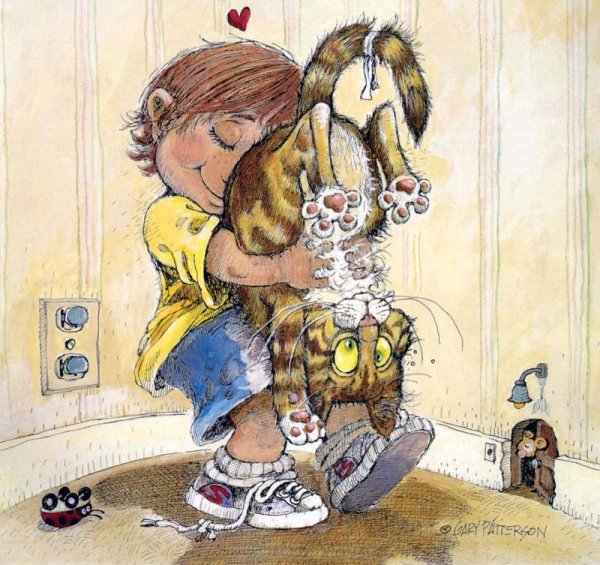 Художник Гари Паттерсон собаки