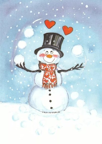 Зимние иллюстрации