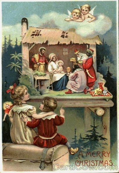 Польская Рождественская открытка