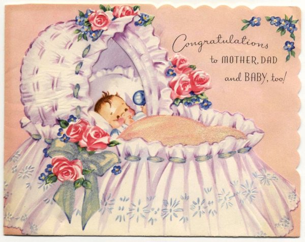 Поздравление с рождением дочери