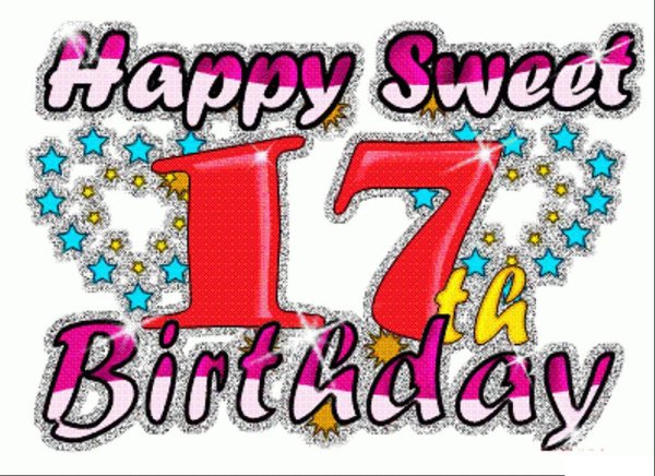 Поздравление с 17 летием девушке