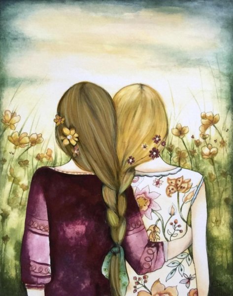 Картина подруги