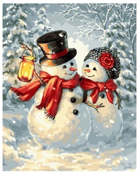 2 Снеговика