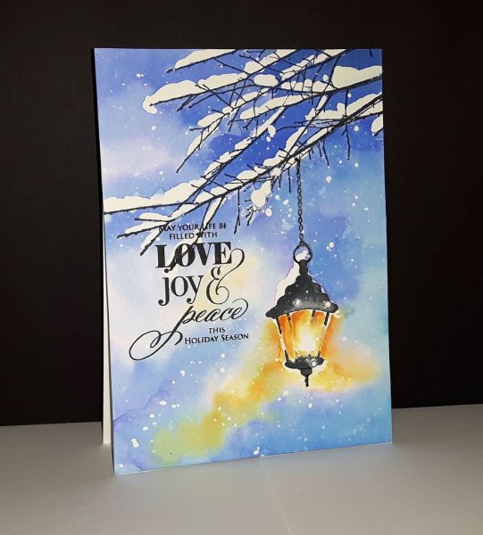 Рисунки на новый год акварелью