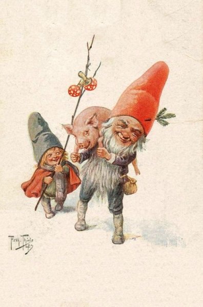 Гномы Винтажные