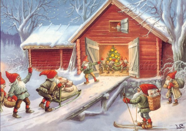 Новогодние иллюстрации Марины Касперской