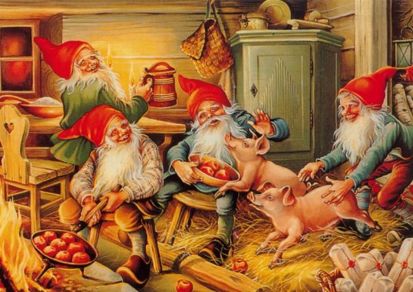 Юль Томтен шведский дед Мороз