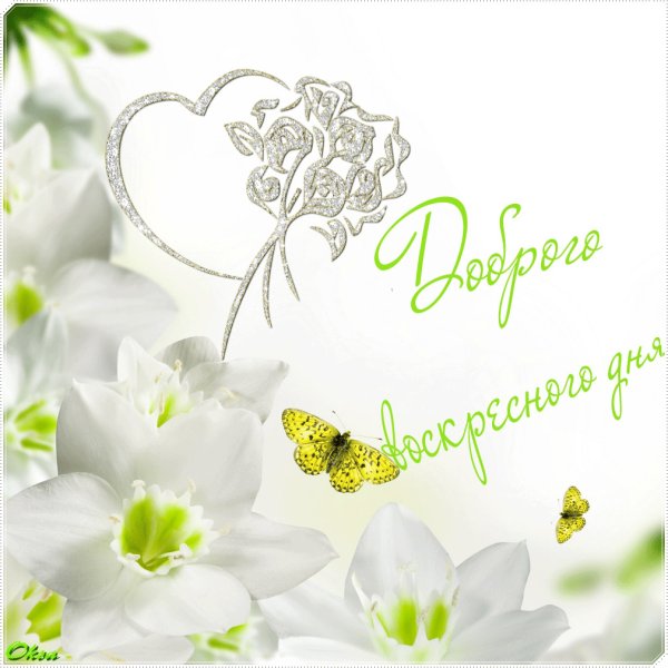 Хорошего воскресенья