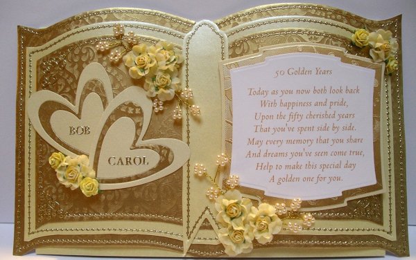 Поздравить с золотой свадьбой