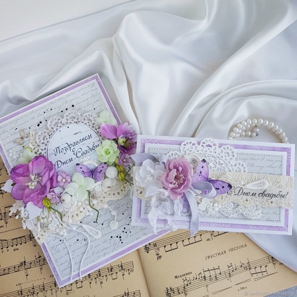 Оригинальные открытки на свадьбу