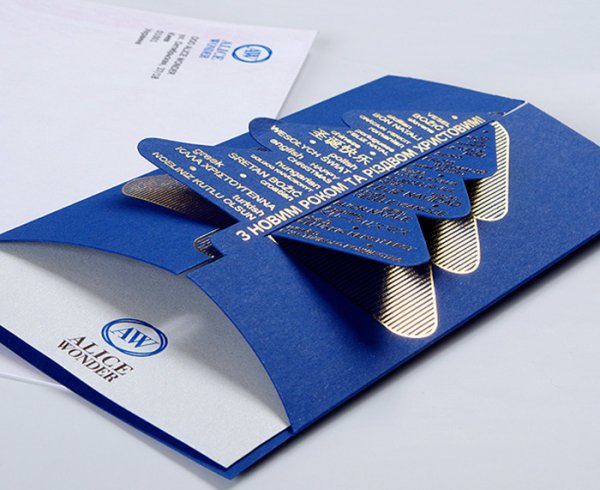 Стильные корпоративные открытки