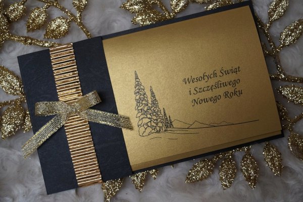 Новогодняя открытка от фирмы