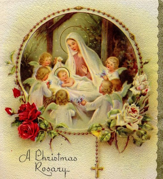 Винтажные открытки с новым годом и Рождеством